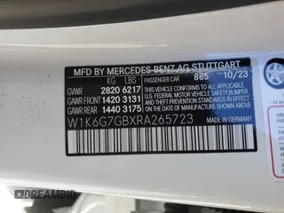 2024 Mercedes-Benz S 580 с VIN W1K6G7GBXRA265723, выставлен на аукционе Copart как лот 44720945 с пробегом 7 926 миль миль и Списание • Salvage title. История ставок и продаж доступна на DreamBid. Изображение 14.