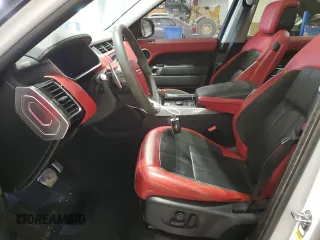 2019 Land Rover Range Rover Sport HST with VIN SALWS2SU3KA862151, listed as a Copart auction lot 89407105 with 75,198 mi miles and Salvage title. Bid and sale history available at DreamBid. Image 7.