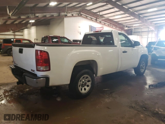 2011 GMC Sierra 1500 Work Truck z VIN 1GTN1TEX7BZ465514, wystawiony jako Copart lot #86299324 z przebiegiem 153 323 mil mil oraz Szkody całkowita. Historia ofert i sprzedaży dostępna na DreamBid. Obrazek 3.