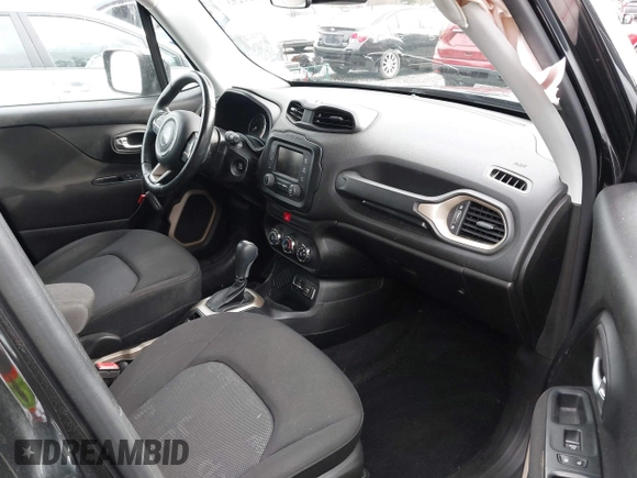 2016 Jeep Renegade Latitude with VIN ZACCJABT9GPD08554, listed as a IAAI auction lot 41612937 with 110,476 mi miles and . Bid and sale history available at DreamBid. Image 5.