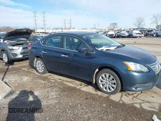 2014 Nissan Sentra S with VIN 3N1AB7AP8EY332030, listed as a IAAI auction lot 41816003 with 222,247 mi miles. Bid and sale history available at carsss.com. Image 1.