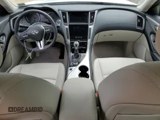 2020 Infiniti Q50 Luxe z VIN JN1EV7AR8LM252625, wystawiony jako Copart lot #58925685 z przebiegiem 7 097 mil mil oraz Szkoda całkowita • Salvage title. Historia ofert i sprzedaży dostępna na DreamBid. Obrazek 8.