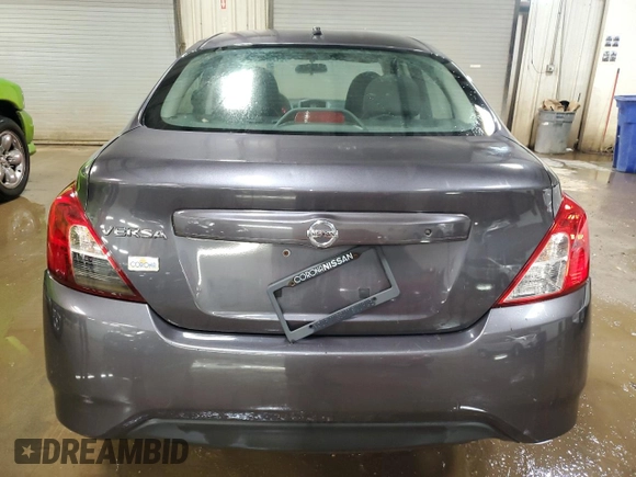 2015 Nissan Versa SV with VIN 3N1CN7AP1FL939496, listed as a Copart auction lot 51999695 with 166,522 mi miles and Salvage Title. Bid and sale history available at carsss.com. Image 6.