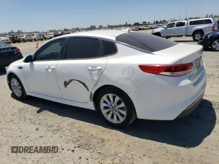 2017 Kia Optima LX with VIN 5XXGT4L30HG166368, listed as a Copart auction lot 61812185 with 115,609 mi miles and Salvage title. Bid and sale history available at DreamBid. Image 2.
