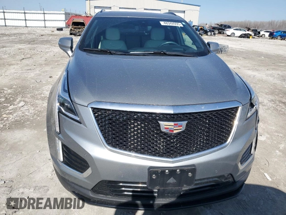 2023 Cadillac XT5 AWD Sport with VIN 1GYKNGRS7PZ133622, listed as a Copart auction lot 48342095 with 63,008 mi miles and Salvage title. Bid and sale history available at DreamBid. Image 5.