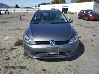 2016 Volkswagen Golf SportWagen TSI S with VIN 3VWC17AU8GM523985, listed as a Copart auction lot 64957854 with 52,609 mi miles and Salvage Title. Bid and sale history available at carsss.com. Image 5.