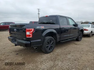 2020 Ford F-150 XL with VIN 1FTEW1CP2LFC63742, listed as a Copart auction lot 48354875 with 24,493 mi miles and Salvage Title. Bid and sale history available at DreamBid. Image 3.