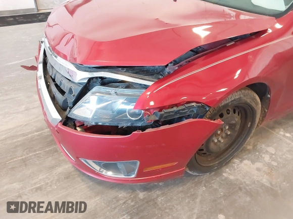 2012 Ford Fusion SEL with VIN 3FAHP0JAXCR338537, listed as a IAAI auction lot 41840670 with 106,690 mi miles. Bid and sale history available at carsss.com. Image 6.