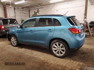 2014 Mitsubishi Outlander Sport SE with VIN 4A4AR4AU5EE018807, listed as a Copart auction lot 51600475 with 116,314 mi miles and Salvage Title. Bid and sale history available at carsss.com. Image 2.