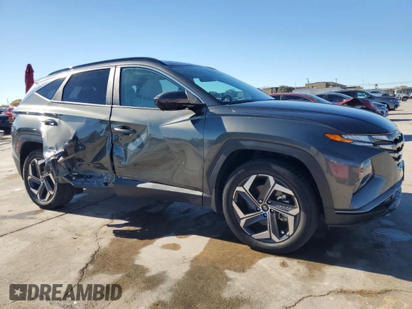 2024 Hyundai Tucson SEL Convenience with VIN KM8JCCD13RU138407, listed as a Copart auction lot 84201764 with 7,985 mi miles and Salvage Title. Bid and sale history available at carsss.com. Image 4.