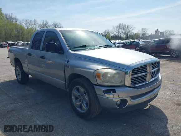 2007 Dodge 1500 SLT with VIN 1D7HA18247S273944, listed as a IAAI auction lot 41995997 with 130,150 mi miles and . Bid and sale history available at DreamBid. Image 1.