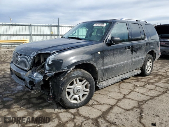 2004 Mercury Mountaineer Convenience z VIN 4M2DU86W94ZJ38048, wystawiony jako Copart lot #46591565 z przebiegiem 130 490 mil mil oraz Tytuł czysty. Historia ofert i sprzedaży dostępna na DreamBid. Obrazek 1.