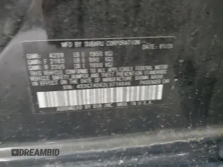 2020 Subaru Impreza Premium z VIN 4S3GTAD62L3714046, wystawiony jako Copart lot #58223735 z przebiegiem 84 638 mil mil oraz Szkoda całkowita • Salvage title. Historia ofert i sprzedaży dostępna na DreamBid. Obrazek 14.