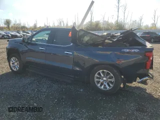 2020 Chevrolet Silverado 1500 LTZ with VIN 1GCUYGET8LZ306482, listed as a Copart auction lot 75839224 with Not Provided miles and Salvage Title. Bid and sale history available at DreamBid. Image 2.