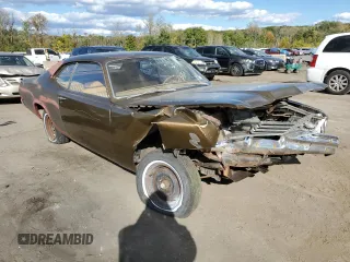 1973 Plymouth Valiant z VIN VL29G3B227366, wystawiony jako Copart lot #74797124 z przebiegiem 87 122 mil mil oraz Szkoda całkowita • Salvage title. Historia ofert i sprzedaży dostępna na DreamBid. Obrazek 4.