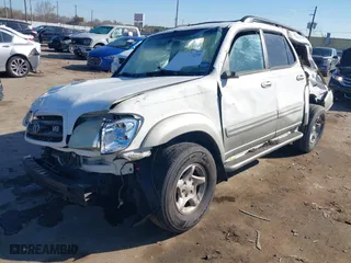 2002 Toyota Sequoia SR5 with VIN 5TDZT34A82S092655, listed as a IAAI auction lot 41667231 with 137,438 mi miles. Bid and sale history available at carsss.com. Image 18.