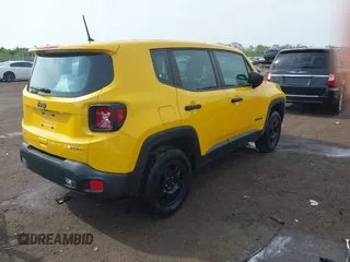 2018 Jeep Renegade Upland with VIN ZACCJBAB3JPH71523, listed as a IAAI auction lot 42153123 with 59,613 mi miles and . Bid and sale history available at DreamBid. Image 4.