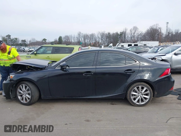 2015 Lexus IS 250 with VIN JTHBF1D21F5059089, listed as a IAAI auction lot 41679418 with 129,697 mi miles and . Bid and sale history available at DreamBid. Image 14.