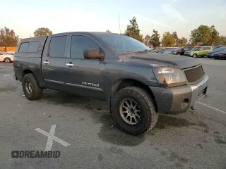 2007 Nissan Titan XE with VIN 1N6AA07A07N217705, listed as a Copart auction lot 86836804 with 272,228 mi miles and Salvage Title. Bid and sale history available at DreamBid. Image 10.