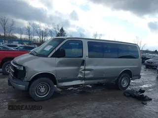 2002 Chevrolet Express with VIN 1GAGG25R121216538, listed as a IAAI auction lot 41573071 with 205,409 mi miles and . Bid and sale history available at carsss.com. Image 14.