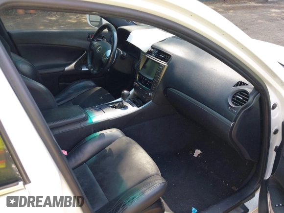 2011 Lexus IS 250 with VIN JTHBF5C29B5134964, listed as a IAAI auction lot 42179849 with 207,300 mi miles and . Bid and sale history available at DreamBid. Image 5.