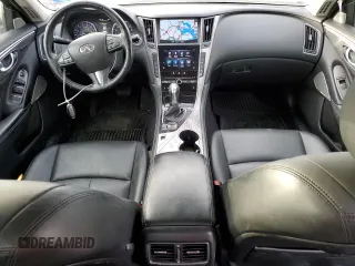 2017 Infiniti Q50 3.0t Signature Edition with VIN JN1EV7AR0HM836198, listed as a Copart auction lot 88823425 with 238,634 mi miles and Salvage Title. Bid and sale history available at carsss.com. Image 8.