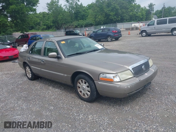 2005 Mercury Grand Marquis LS Premium z VIN 2MEFM75W25X661590, wystawiony jako IAAI lot #42534626 z przebiegiem 113 450 mil mil oraz . Historia ofert i sprzedaży dostępna na DreamBid. Obrazek 1.