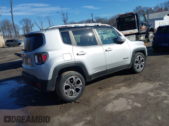 2017 Jeep Renegade Limited с VIN ZACCJBDB7HPE87317, выставлен на аукционе IAAI как лот 41853098 с пробегом 88 638 миль миль и . История ставок и продаж доступна на DreamBid. Изображение 4.