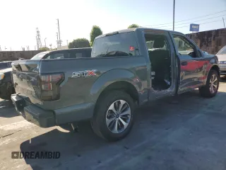 2020 Ford F-150 XL with VIN 1FTEW1CP0LFA72448, listed as a Copart auction lot 59237885 with 87,060 mi miles and Salvage title. Bid and sale history available at DreamBid. Image 3.