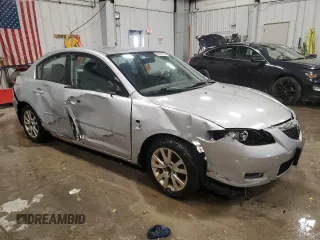 2008 Mazda 3 i Touring with VIN JM1BK32FX81818590, listed as a Copart auction lot 50948825 with 317,944 mi miles and Non Repairable. Bid and sale history available at carsss.com. Image 4.