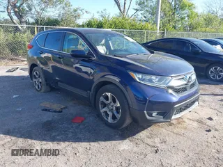 2019 Honda CR-V EX-L with VIN 5J6RW1H86KA039804, listed as a IAAI auction lot 41257009 with 38,529 mi miles. Bid and sale history available at carsss.com. Image 1.