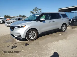 2022 Kia Carnival LXS with VIN KNDNB4H38N6096583, listed as a Copart auction lot 76665434 with 90,028 mi miles and Non Repairable. Bid and sale history available at carsss.com. Image 1.