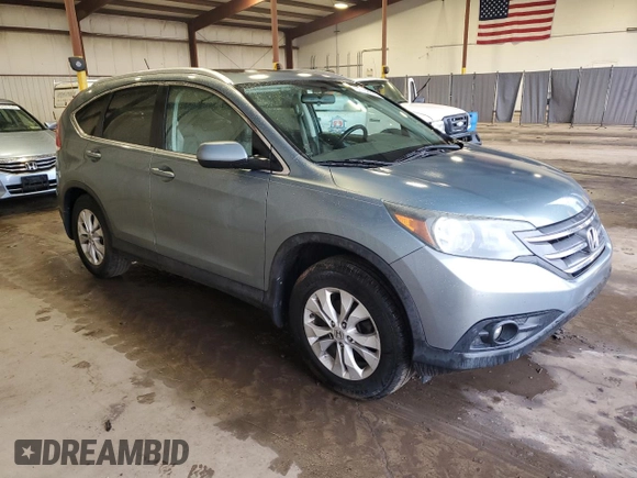 2012 Honda CR-V EX-L with VIN 5J6RM4H76CL057305, listed as a Copart auction lot 51752315 with 240,697 mi miles and Salvage Title. Bid and sale history available at carsss.com. Image 4.