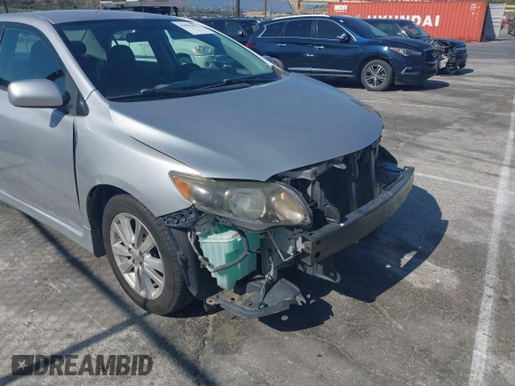 2010 Toyota Corolla with VIN 1NXBU4EE7AZ350286, listed as a IAAI auction lot 41955852 with 196,721 mi miles. Bid and sale history available at carsss.com. Image 6.