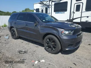 2020 Dodge Durango R/T with VIN 1C4SDJCTXLC212805, listed as a Copart auction lot 61633455 with 68,573 mi miles and Salvage title. Bid and sale history available at DreamBid. Image 4.