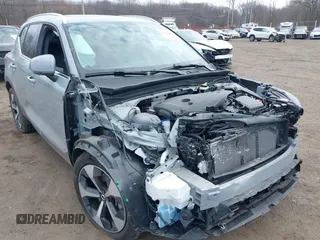 2024 Volvo XC40 Plus Bright Theme with VIN YV4L12UE4R2307794, listed as a IAAI auction lot 41694542 with 11,516 mi miles. Bid and sale history available at carsss.com. Image 6.