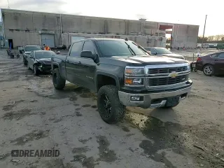 2015 Chevrolet Silverado 1500 LT with VIN 3GCUKREC9FG142578, listed as a Copart auction lot 44142905 with 194,369 mi miles and Salvage Title. Bid and sale history available at DreamBid. Image 11.