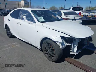 2015 Lexus IS 250 with VIN JTHBF1D23F5069302, listed as a IAAI auction lot 41601465 with 64,355 mi miles and . Bid and sale history available at carsss.com. Image 1.