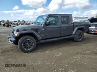 2022 Jeep Gladiator Overland with VIN 1C6HJTFG2NL154325, listed as a Copart auction lot 42418385 with 32,439 mi miles and Salvage title. Bid and sale history available at DreamBid. Image 1.