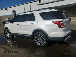 2016 Ford Explorer Platinum with VIN 1FM5K8HT8GGB25290, listed as a Copart auction lot 54882715 with 104,299 mi miles and Salvage Title. Bid and sale history available at DreamBid. Image 2.