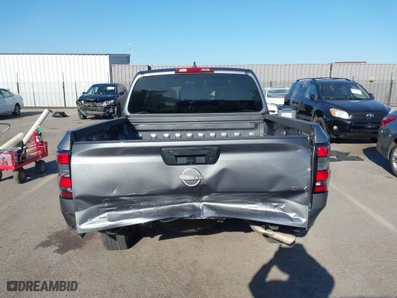 2022 Nissan Frontier S with VIN 1N6ED1EJ8NN657041, listed as a IAAI auction lot 41835304 with 84,650 mi miles. Bid and sale history available at carsss.com. Image 16.
