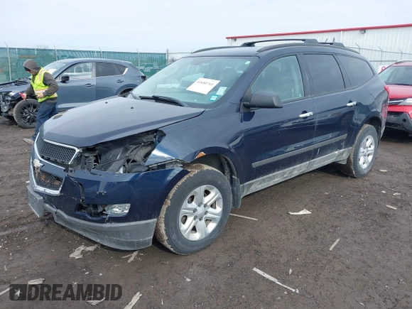 2012 Chevrolet Traverse LS with VIN 1GNKREED9CJ341569, listed as a IAAI auction lot 41680761 with 169,474 mi miles and . Bid and sale history available at DreamBid. Image 2.