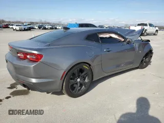 2020 Chevrolet Camaro 1LT with VIN 1G1FB1RX2L0108126, listed as a Copart auction lot 41758485 with 46,618 mi miles and Salvage Title. Bid and sale history available at carsss.com. Image 3.