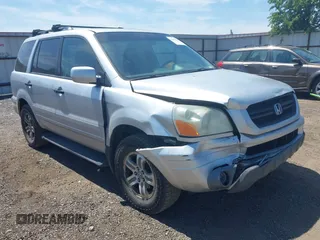 2005 Honda Pilot EX-L z VIN 5FNYF18595B052680, wystawiony jako IAAI lot #42473681 z przebiegiem 280 291 mil mil oraz . Historia ofert i sprzedaży dostępna na DreamBid. Obrazek 1.