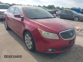 2013 Buick LaCrosse Leather with VIN 1G4GC5G3XDF330620, listed as a IAAI auction lot 42068945 with 222,094 mi miles. Bid and sale history available at carsss.com. Image 1.