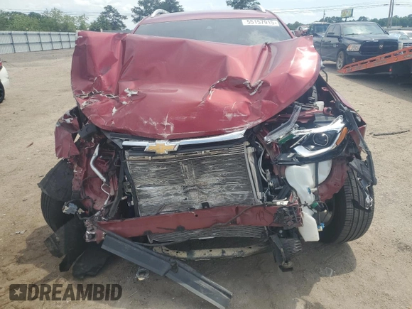 2019 Chevrolet Equinox Premier with VIN 3GNAXNEV3KS540608, listed as a Copart auction lot 55157915 with 6,455 mi miles and Non repairable. Bid and sale history available at DreamBid. Image 5.