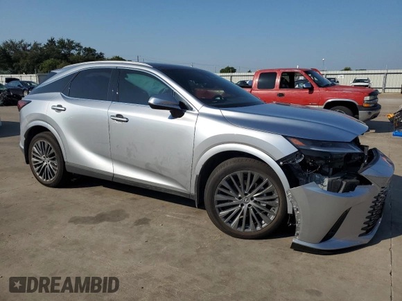 2023 Lexus RX with VIN 2T2BBMCA6PC016763, listed as a Copart auction lot 61990174 with 5,247 mi miles and Salvage Title. Bid and sale history available at carsss.com. Image 4.
