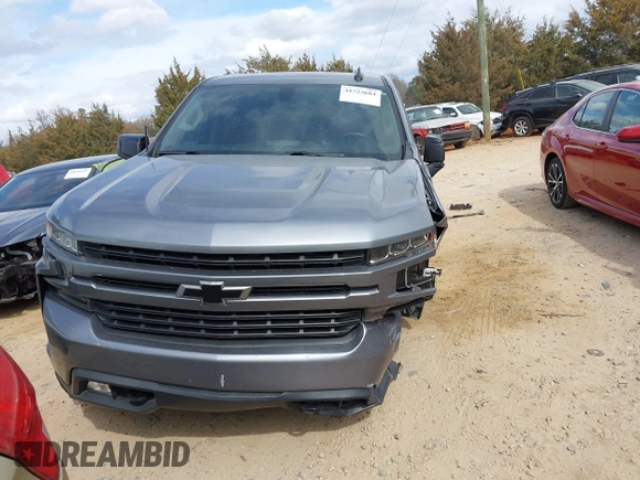 2021 Chevrolet Silverado 1500 RST with VIN 1GCUYEED8MZ430721, listed as a IAAI auction lot 41723684 with 58,266 mi miles. Bid and sale history available at carsss.com. Image 12.