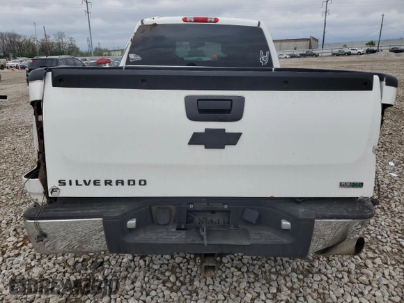 2010 Chevrolet Silverado 1500 LT with VIN 1GCSKSE35AZ190683, listed as a Copart auction lot 54016075 with 166,686 mi miles and Salvage Title. Bid and sale history available at DreamBid. Image 6.