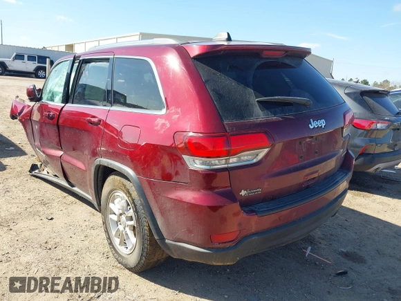 2020 Jeep Grand Cherokee Altitude with VIN 1C4RJEAG5LC278442, listed as a IAAI auction lot 41650703 with Not provided miles and . Bid and sale history available at DreamBid. Image 3.